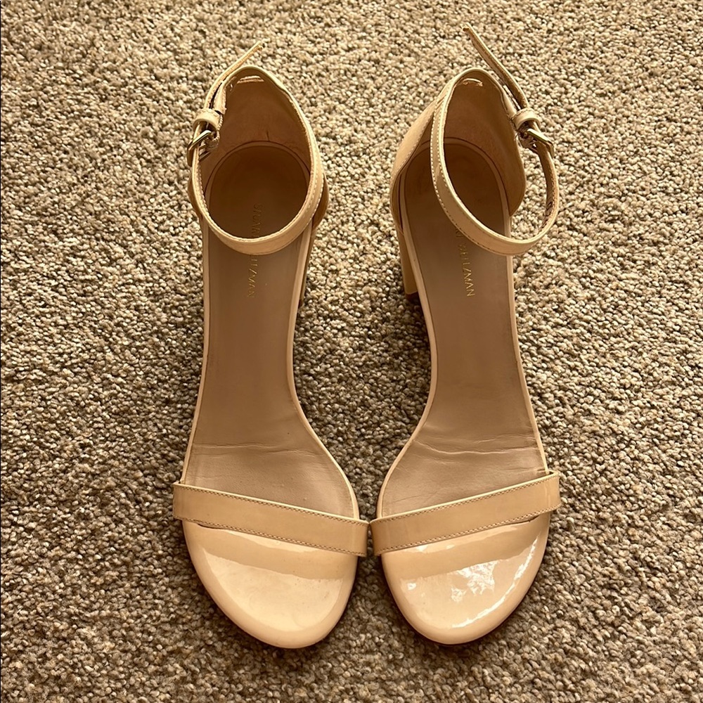 Stuart Weitzman Nude Heels